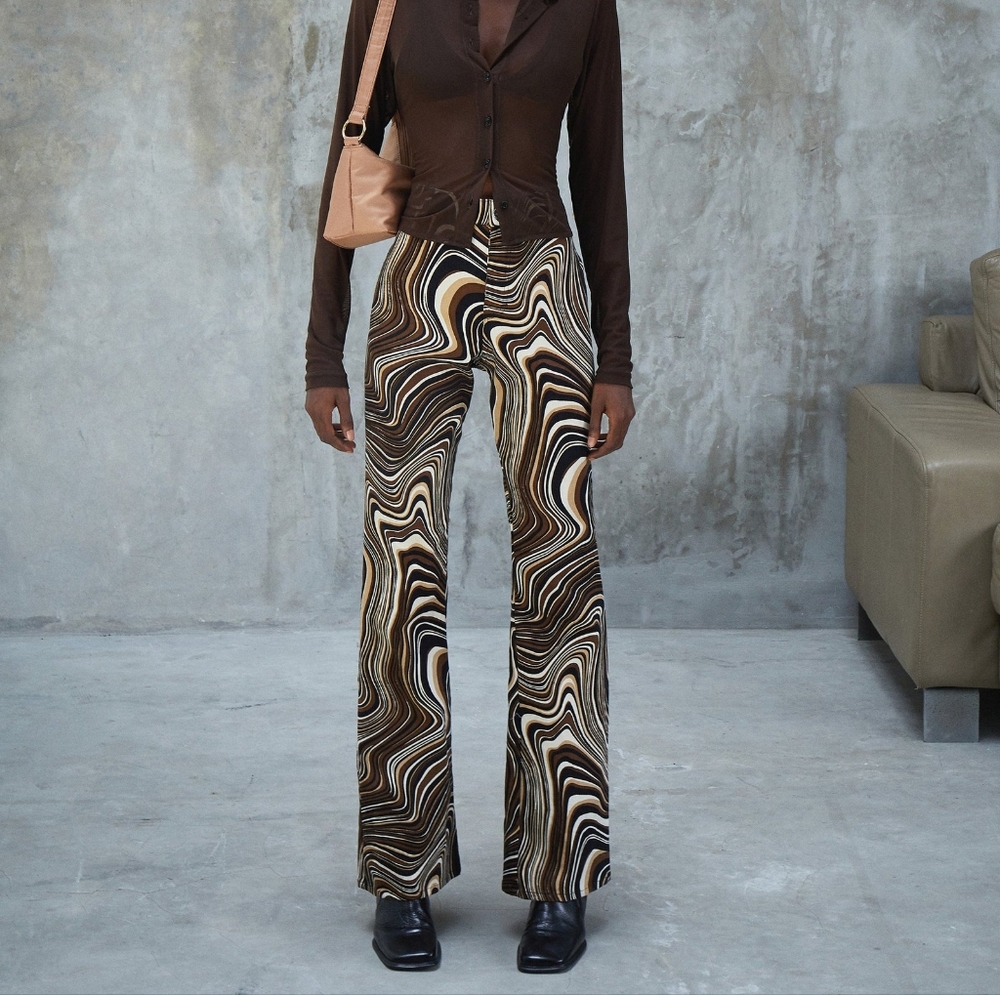Motel Zoven Pants 70s Ripple